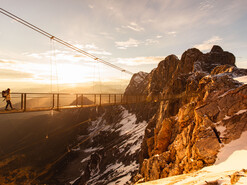 Sonnenuntergang am Dachstein | © Benjamin Bischofer