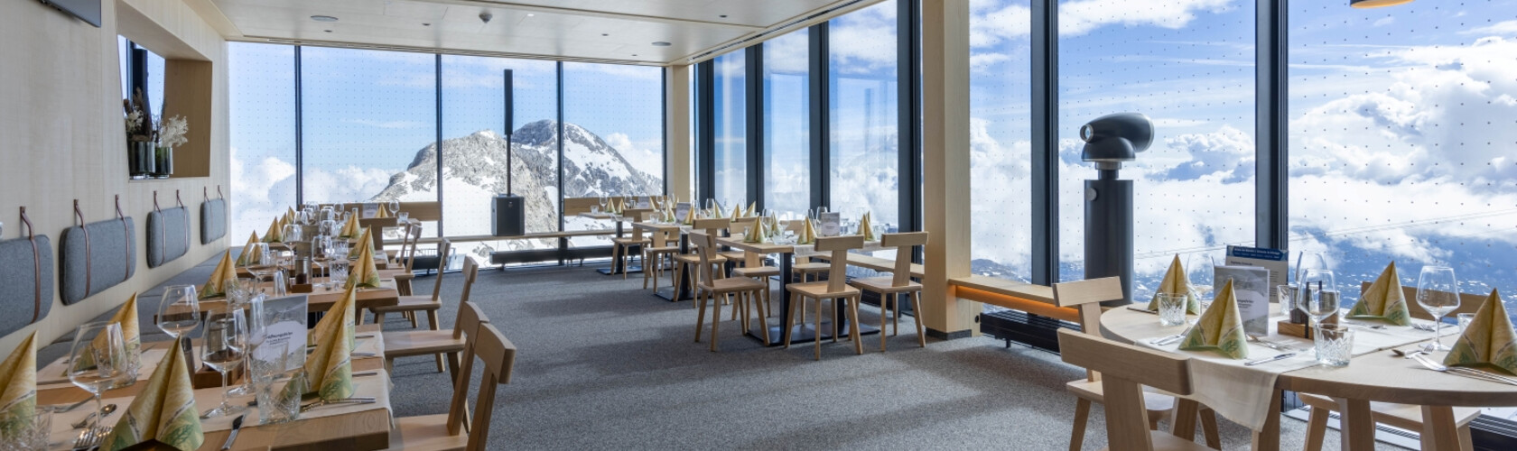 Das Dachstein Gletscherrestaurant | © Harald Steiner